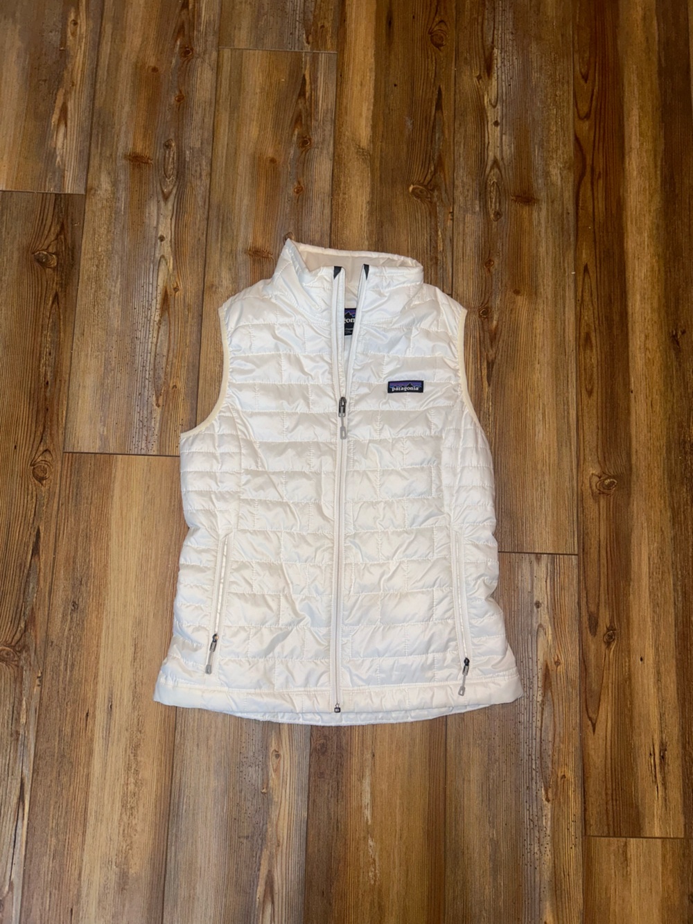White Patagonia Vest